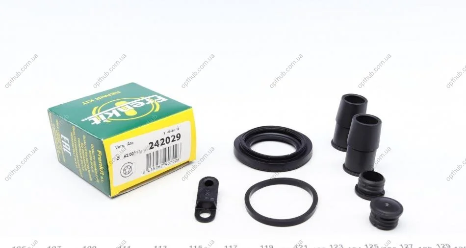 Ремкомплект супорта (заднього) BMW X5/Land Rover Range Rover 00-12 (d=42mm) (Ate) (opt-om) FRENKIT 242029 (фото 1)