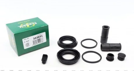 Ремкомплект супорта (переднього) BMW 5(E60)/6(E64)/7(E66) 04-10 (d=42mm) (Ate) UA63 FRENKIT 242031
