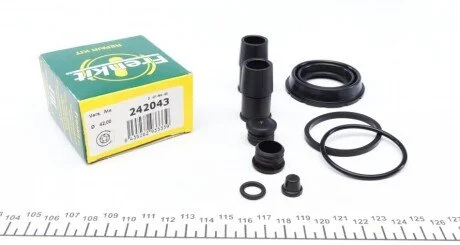 Ремкомплект супорта (заднього) Audi A3/TT 12- (d=42mm) (Ate) UA63 FRENKIT 242043