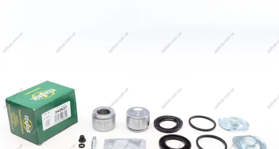 Ремкомплект супорта (заднього) MB E-class (W124) 93-96 (d=42mm) (+2 поршня) (Ate) UA63 FRENKIT 242927 (фото 1)