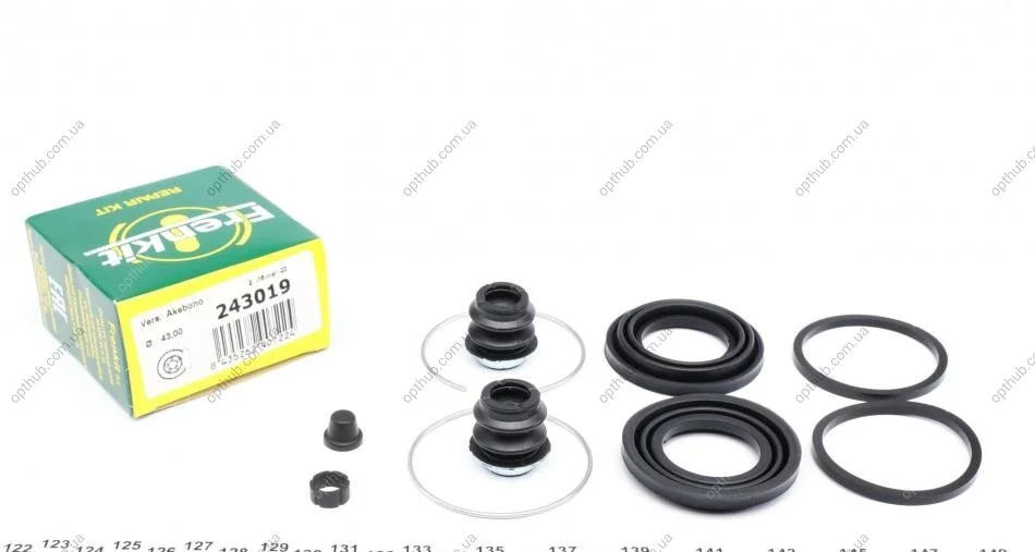 Ремкомплект суппорта (переднього) Toyota Camry 91-06 (d=43mm) (Akeb) (opt-om) FRENKIT 243019 (фото 1)