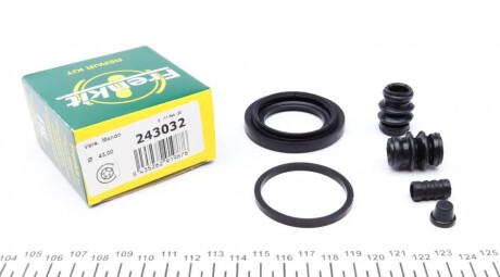 Ремкомплект супорта (заднього) Hyundai Santa Fe II 06-12 (d=43mm) (Mando) (opt-om) FRENKIT 243032