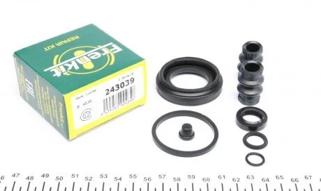 Ремкомплект суппорта (заднего)) Audi A8 98-02 (d=43mm) (Lucas) (opt-om) FRENKIT 243039