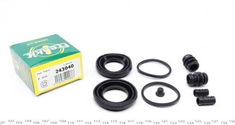 Ремкомплект супорта (переднього) Subaru Forester/Legacy IV/Tribeca 03- (d=43mm) ((Tokico) (opt-om) FRENKIT 243040