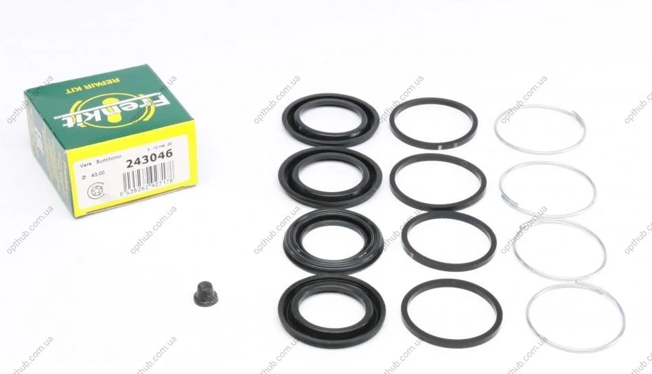 Ремкомплект суппорта (переднього) Toyota Land Cruiser/Lexus LX 98- (d=43/48mm) (Sumitomo) (opt-om) FRENKIT 243046 (фото 1)