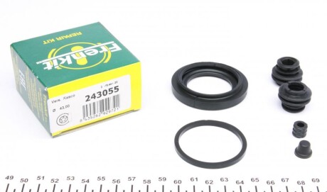 Ремкомплект супорта (заднього) Hyundai ix55 08- (d=43mm) (Kasko) (opt-om) FRENKIT 243055