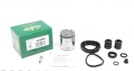 Ремкомплект супорта (заднього) Ford Scorpio 94-98 (d=43mm) (Lucas)(+поршень) UA63 FRENKIT 243901