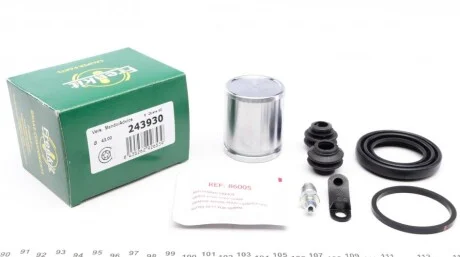 Ремкомплект супорта (заднього) Hyundai Santa Fe 09- (d=43mm) (+ поршень) (Mando) (opt-om) FRENKIT 243930