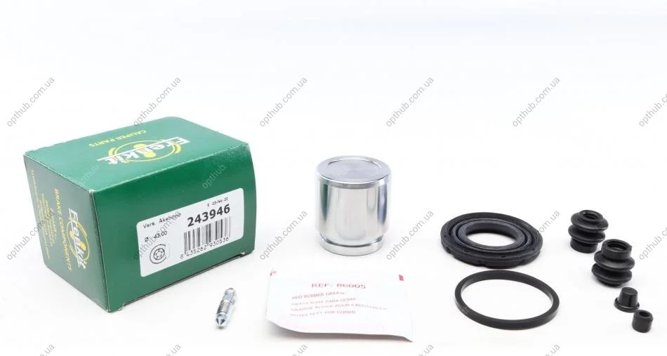 Ремкомплект суппорта (заднего) Nissan Qashqai 07- (d=43mm) (+ поршень) (Akebono) UA63 FRENKIT 243946 (фото 1)