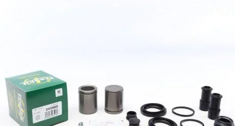 Ремкомплект супорта (переднього) Audi A4/A6/VW Passat 96-05 (d=43mm) (+2 поршня) (Lucas) UA63 FRENKIT 243960