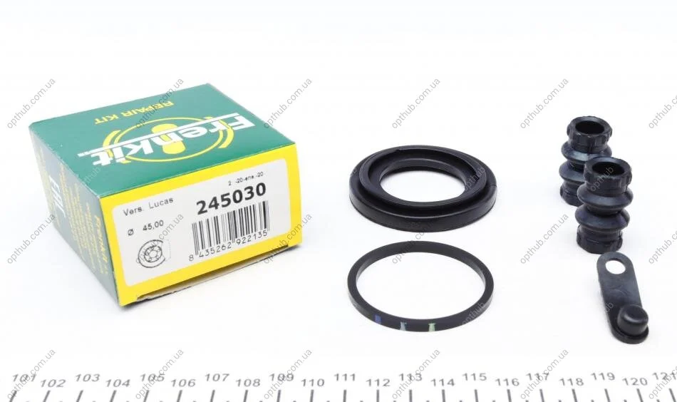 Ремкомплект супорта (заднього) Land Rover Discovery/Range Rover 02-12 (d=45mm) (Lucas) (opt-om) FRENKIT 245030 (фото 1)