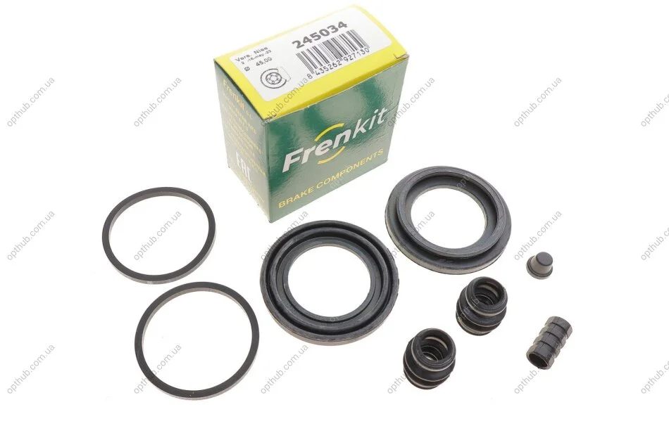 Ремкомплект супорта (переднього) Nissan Qashqai/Pathfinder 05- (d=45mm) (Nissan) UA63 FRENKIT 245034 (фото 1)