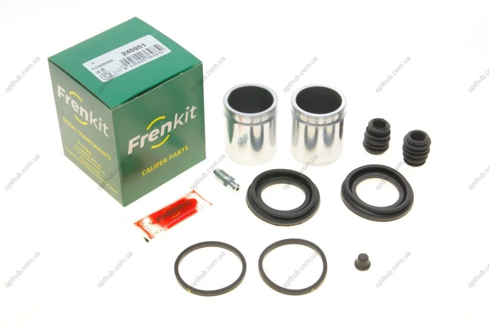 Ремкомплект супорта (переднього) Honda CR-V 12- (d=45mm)(Niss)(+2 поршня) (opt-om) FRENKIT 245951 (фото 1)