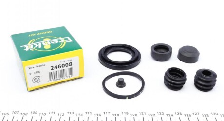 Ремкомплект супорта (заднього) Fiat Ducato/ Peugeot Boxer/ Citroen Jumper 02- (d=46mm) (Brembo) UA63 FRENKIT 246008