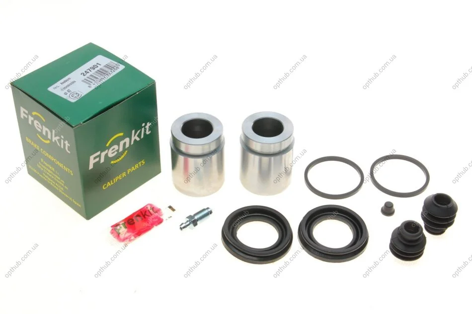 Ремкомплект супорта (переднього) Jeep Grand Cherokee 98-05 (d=47.5mm) (+2 поршня) (Akebono) (opt-om) FRENKIT 247901 (фото 1)