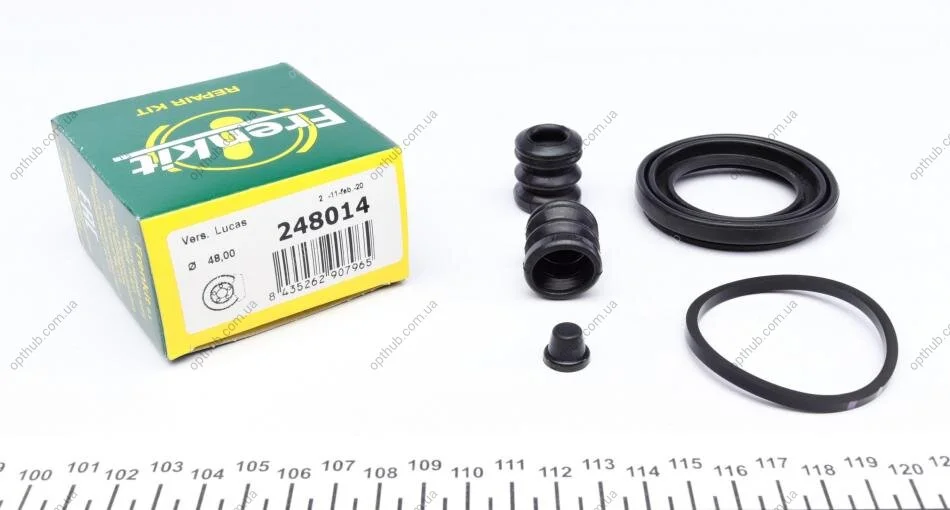 Ремкомплект суппорта (переднього) Audi 100/VW Passat/Fiat Punto -00 (d=48mm) (Lucas) UA63 FRENKIT 248014 (фото 1)