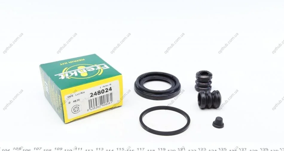 Ремкомплект суппорта (переднього) Peugeot 405/Suzuki Vitara 87-98 (d=48mm) (Lucas/Ate) UA63 FRENKIT 248024 (фото 1)
