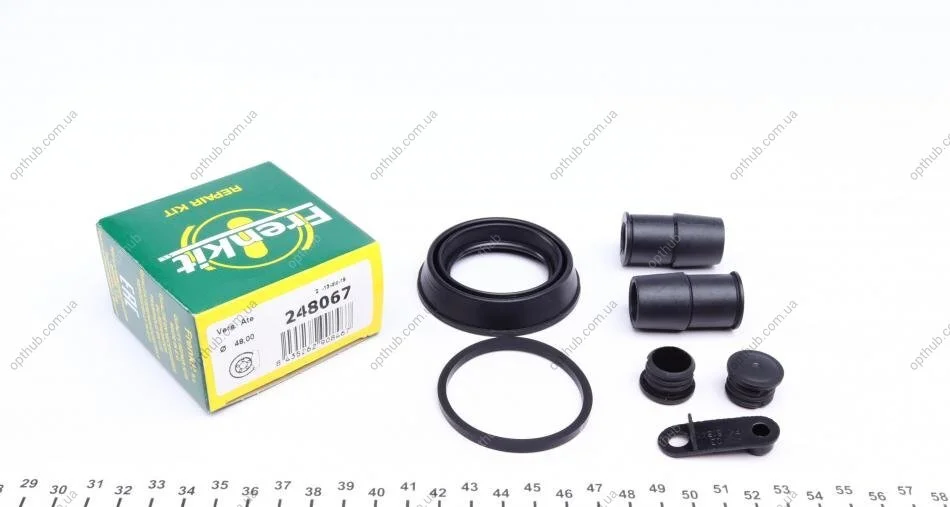 Ремкомплект суппорта (переднього/заднього)) VW Tiguan/Renault Clio IV 11- (d=48mm) (Ate) UA63 FRENKIT 248067 (фото 1)