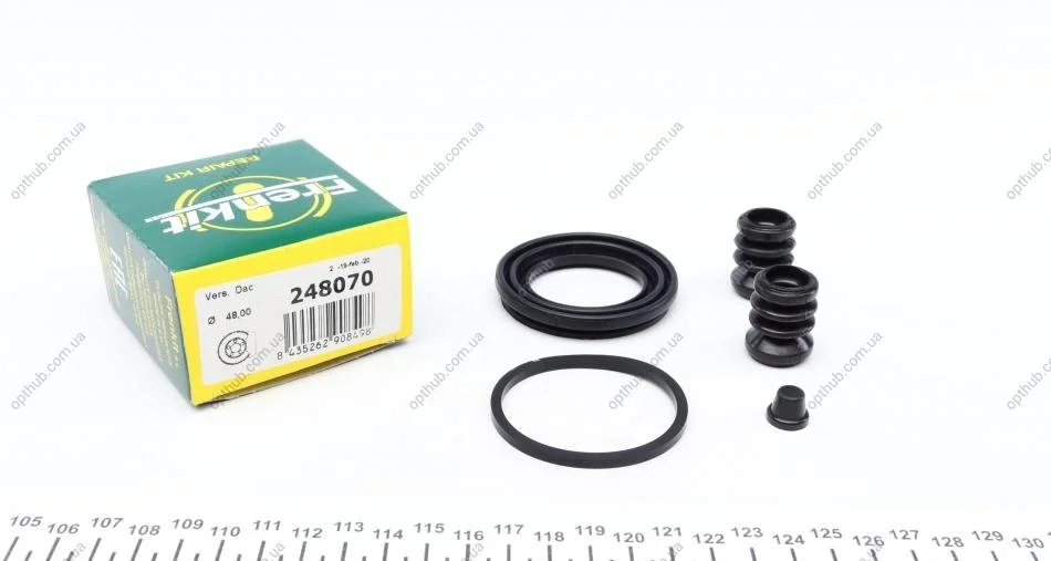 Ремкомплект суппорта (переднього) Chevrolet Matiz/Spark/Daewoo Matiz 05- (d=48mm) (Dac) (opt-om) FRENKIT 248070 (фото 1)