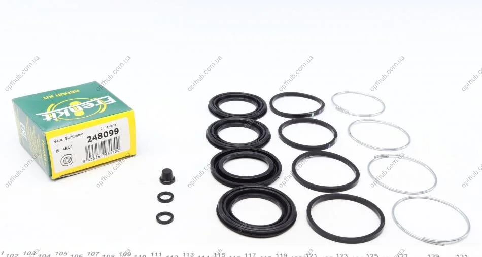 Ремкомплект суппорта (переднього) Toyota Land Cruiser 09- (d=48mm) (Sumitomo) (opt-om) FRENKIT 248099 (фото 1)