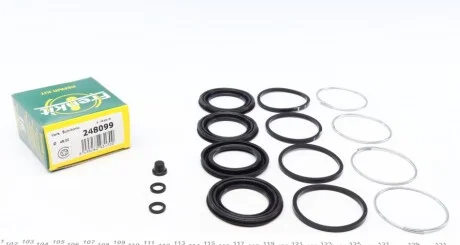 Ремкомплект суппорта (переднього) Toyota Land Cruiser 09- (d=48mm) (Sumitomo) (opt-om) FRENKIT 248099