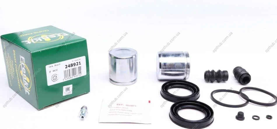 Ремкомплект супорта (переднього) Ford Transit 00- (d=48mm) (+2 поршня) (Bosch) (opt-om) FRENKIT 248921 (фото 1)