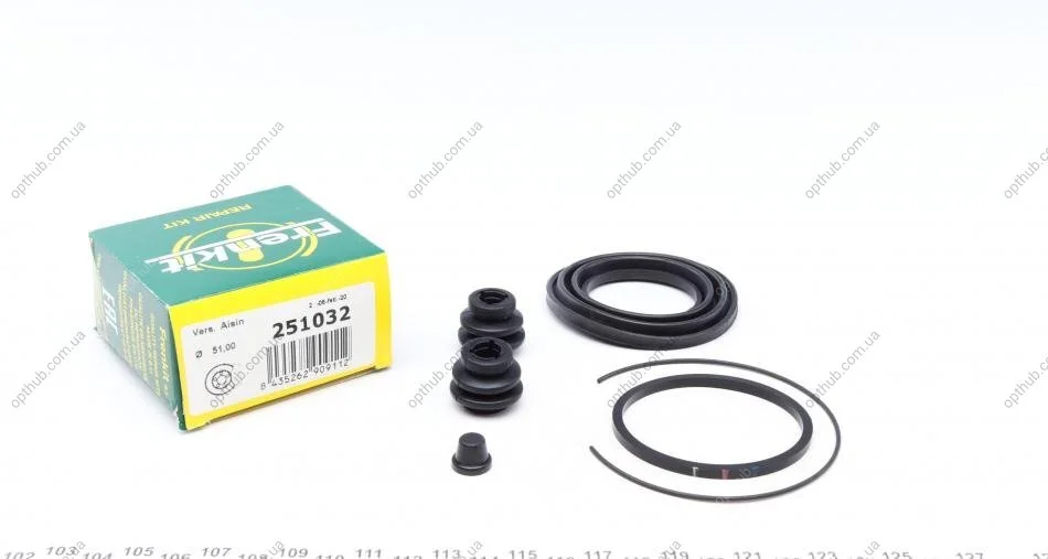 Ремкомплект суппорта (переднього) Toyota Yaris 99-05 (d=51mm) (Aisin) (opt-om) FRENKIT 251032 (фото 1)
