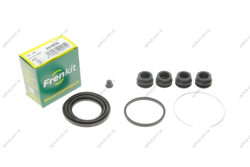 Ремкомплект суппорта (переднього) Suzuki Jimny 1.3 16V 98- (d=51mm) (Aisin) (opt-om) FRENKIT 251036 (фото 1)