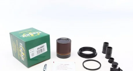 Ремкомплект супорта (переднього) Opel Astra 98- (d=52mm) (+поршень) (Ate) UA63 FRENKIT 252907