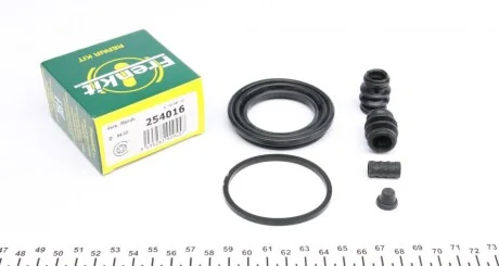 Ремкомплект суппорта (переднього) Suzuki Grand Vitara 1.6 16V -98 (d=54mm) (Tokico) UA63 FRENKIT 254016