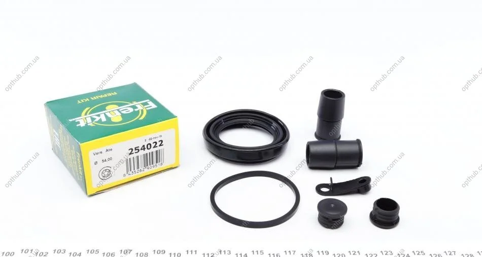 Ремкомплект суппорта (переднього) VW Caddy III 04-15 73-00 (d=54mm) (Ate) UA63 FRENKIT 254022 (фото 1)