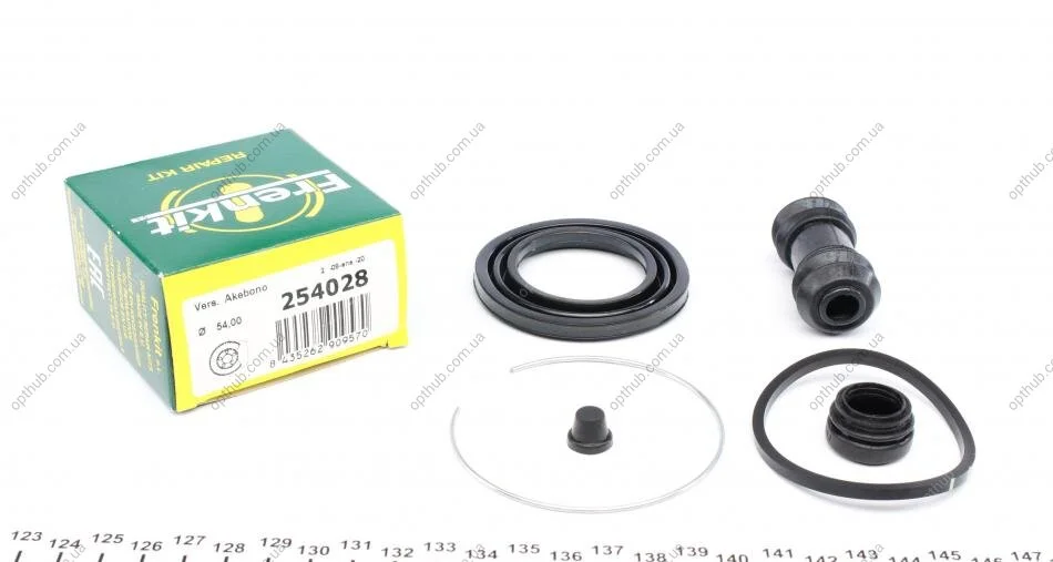 Ремкомплект суппорта (переднього) Mitsubishi Galant III/IV 84-90 (d=54mm)(Akeb) UA63 FRENKIT 254028 (фото 1)