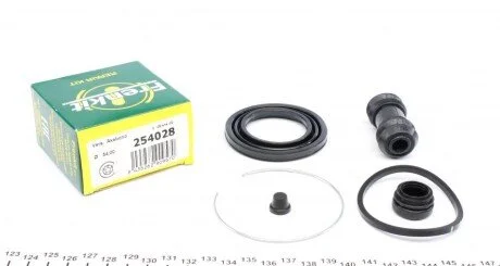 Ремкомплект суппорта (переднього) Mitsubishi Galant III/IV 84-90 (d=54mm)(Akeb) UA63 FRENKIT 254028