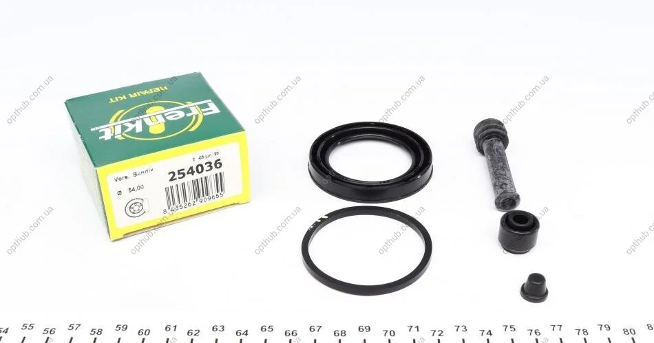 Ремкомплект суппорта (переднього) Nissan Primera (P10) (d=54mm) (Bendix) (opt-om) FRENKIT 254036 (фото 1)