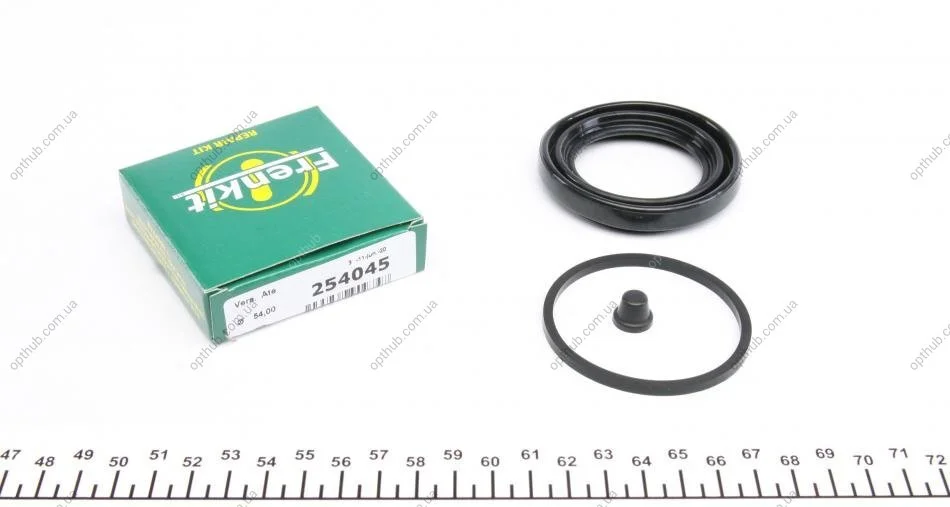 Ремкомплект суппорта (переднього) VW Caddy III 04-15 (d=54mm) (Ate) (opt-om) FRENKIT 254045 (фото 1)