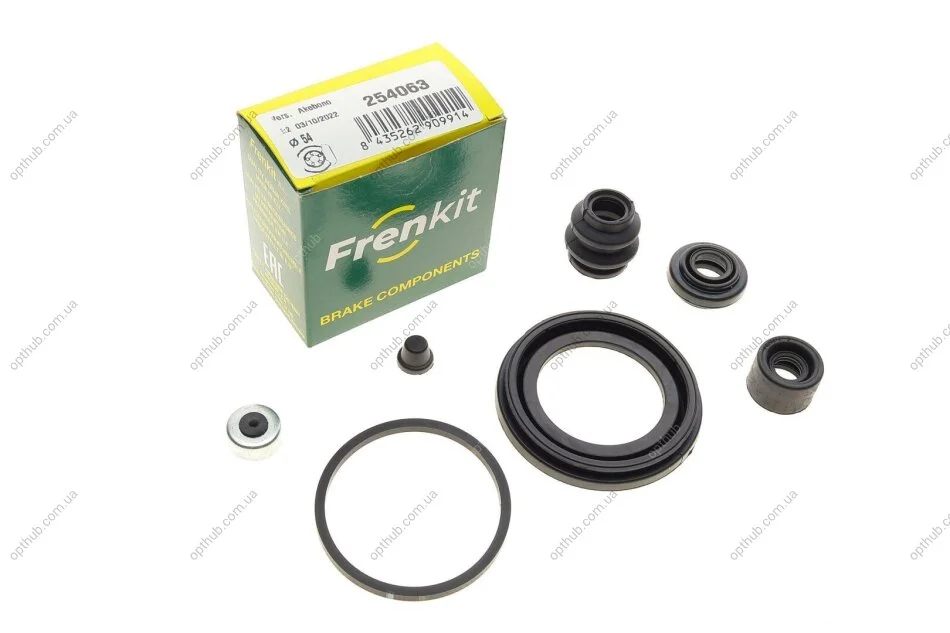 Ремкомплект супорта (переднього) Honda Civic 95-01 (d=54mm) (Akebono) (opt-om) FRENKIT 254063 (фото 1)