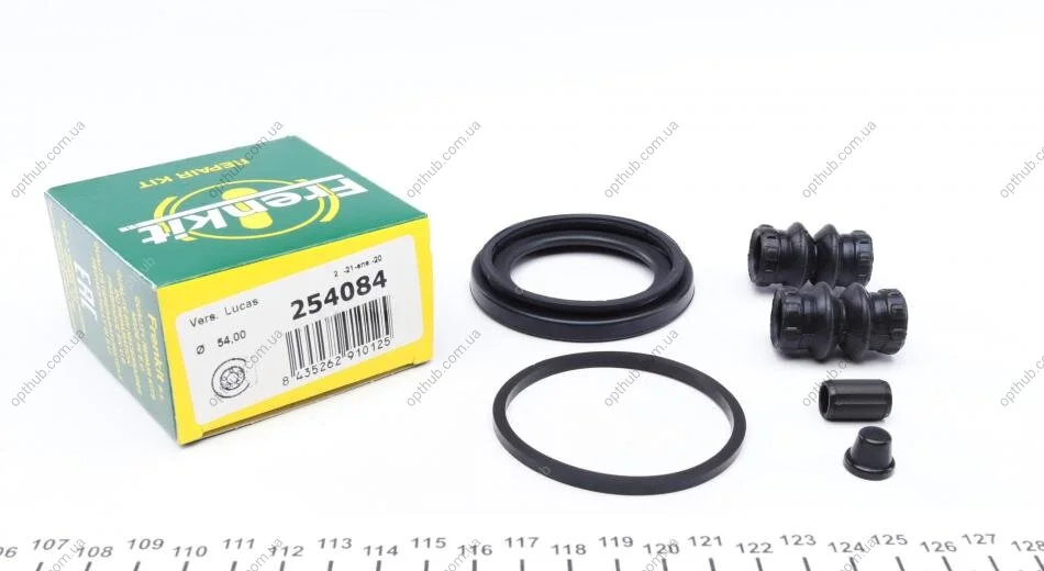 Ремкомплект суппорта (переднього) Skoda Fabia 07-14/Ford Fiesta 12- (d=54mm) (Lucas) UA63 FRENKIT 254084 (фото 1)