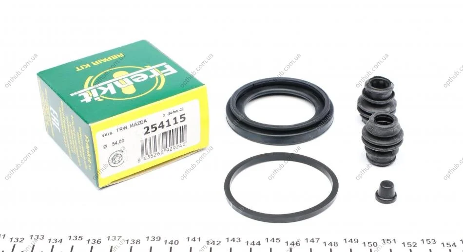 Ремкомплект суппорта (переднього) Ford Fiesta 03- (d=54mm) (TRW) (opt-om) FRENKIT 254115 (фото 1)