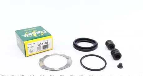 Ремкомплект супорта (переднього) VW Caddy II 95-04 (d=54mm) (Lucas) UA63 FRENKIT 254126