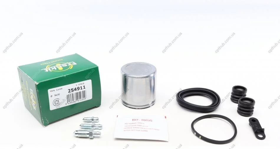 Ремкомплект супорту заднього Ford Focus/Mazda 3/Nissan Primera/Opel Vectra/Renault Laguna (d = 38mm)(Ate)(+поршень) Frenkit FRENKIT 254911 (фото 1)