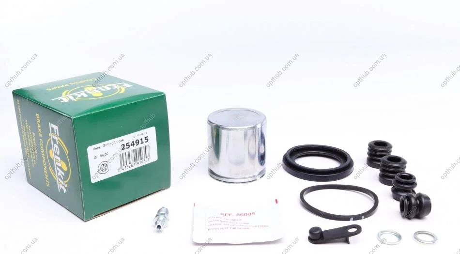 Ремкомплект супорта переднього (з поршнем) VW T4 (90-03) (d=54mm)(TRW) Frenkit FRENKIT 254915 (фото 1)