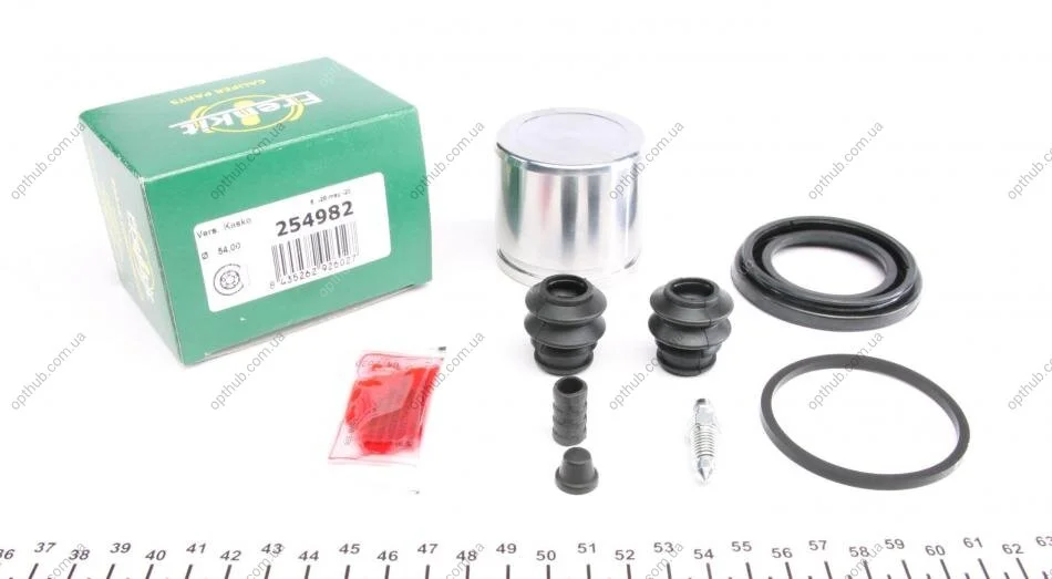 Ремкомплект супорта (переднього) Hyundai Accent III 05-10 (d=54mm) (+поршень) (Kasco) (opt-om) FRENKIT 254982 (фото 1)