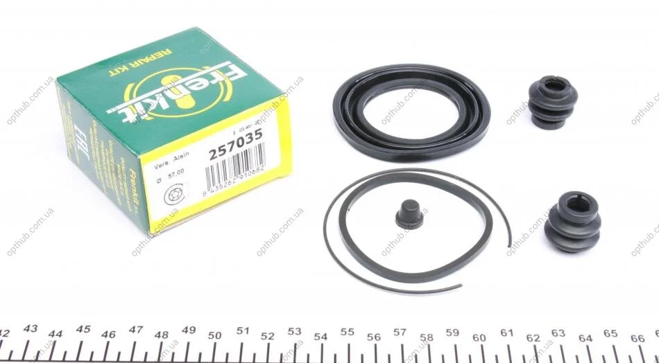 Ремкомплект супорта (переднього) Toyota Corolla/Prius 00- (d=57mm) (Aisin) (opt-om) FRENKIT 257035 (фото 1)