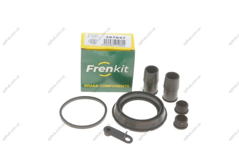 Ремкомплект супорта (переднього) Ford Transit Connect/Fiat Doblo 10- (d=57mm) (Ate) UA63 FRENKIT 257047 (фото 1)