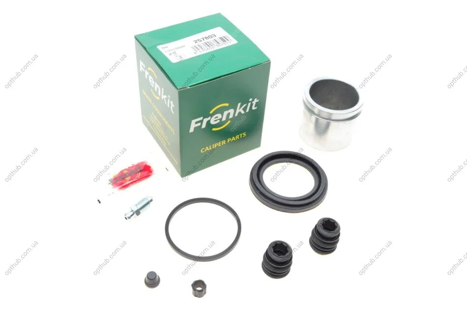 Ремкомплект супорта (переднього) Honda HR-V 15- (d=57mm)(Niss) (+ поршень) (opt-om) FRENKIT 257803 (фото 1)