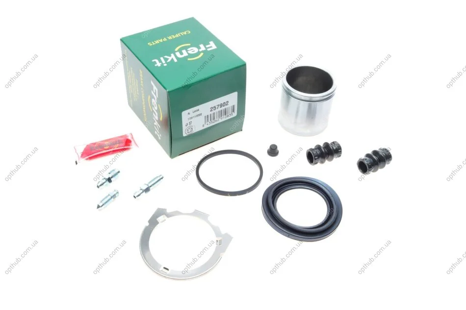 Ремкомплект супорта (переднього) MB C-class/VW Caddy/Golf/ 93- (d=57mm) (+поршень) (Lucas) UA63 FRENKIT 257902 (фото 1)