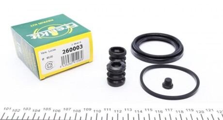 Ремкомплект суппорта (переднього) Renault Scenic 99-03 (d=60mm) (Lucas) UA63 FRENKIT 260003