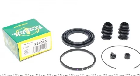 Ремкомплект суппорта (переднього) Opel Frontera 98- (d=60mm)(Akeb) UA63 FRENKIT 260016