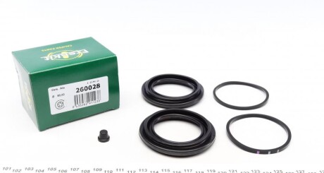 Ремкомплект супорта (переднього) MB T2/LN1 86-94 (d=60mm) (Ate) (opt-om) FRENKIT 260028