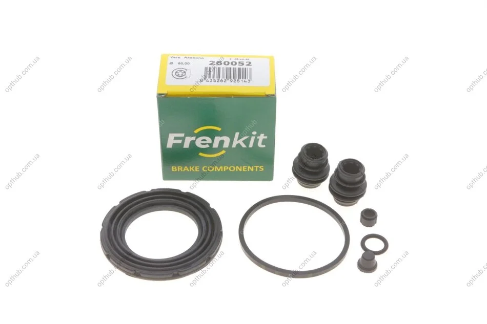 Ремкомплект суппорта (переднього) Nissan X-trail 07-13 (d=60mm) (Akebono) (opt-om) FRENKIT 260052 (фото 1)